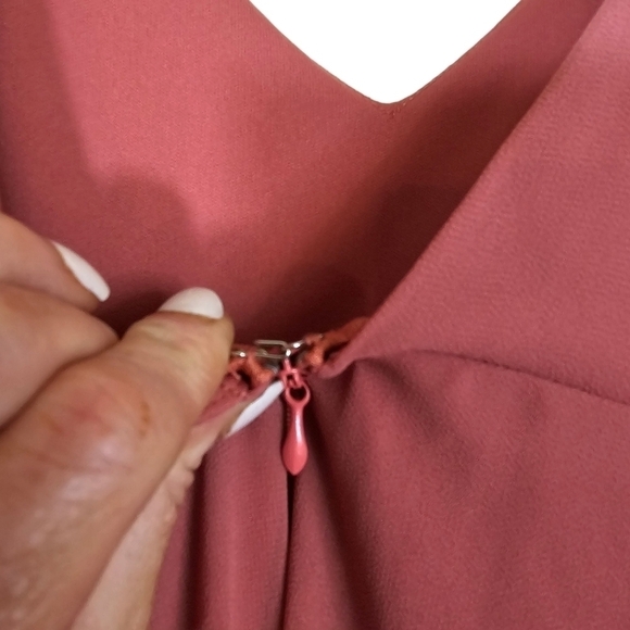 SHOW ME YOUR MUMU JENN SUNSET ROSE CHIFFON MAXI DRESS 🌹 NWOT - Picture 10 of 13